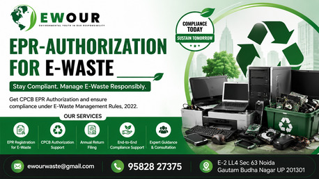 Noida, Recycling, EPR-Authorization For E-Waste Ewour