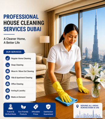 Dubai, Cleaning, Best House Cleaning Services In Dubai