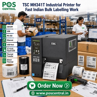 Noida, Computers, INR 96099,  TSC MH341T 300DPI Industrial Label Printer For Bulk Label Printing
