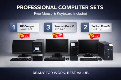 Riffa, Computers, BHD 28,  Desktop Computers Available &ndash; Best Deals In Bahrain Starting 28BD
