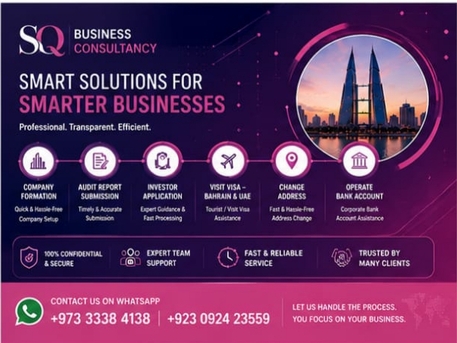 Manama, Business, Professional Corporate Support Made Simple