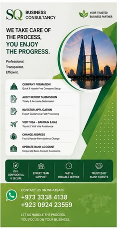 Manama, Business, Professional Corporate Support Beyond Expectations