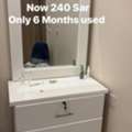 SAR 480,  Table With Built In Mirror And Drawers