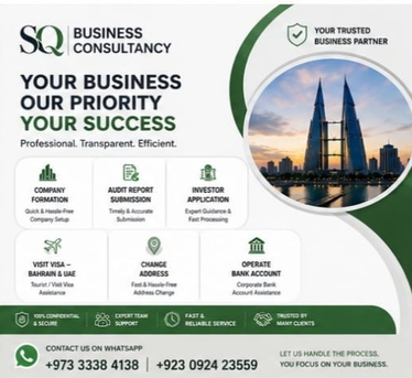Manama, Business, Reliable Consultancy Services