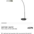 SAR 280,  Floor Lamp