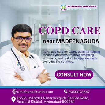 Hyderabad, Health, COPD  Care Near Madeenaguda | Dr. Kishan Srikanth