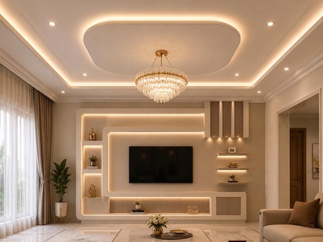 Riyadh, Interior Design, 🏗️ خدمات تركيب الجبس بورد
