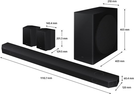 Jeddah, Home Audio, SAR 1700,  Samsung 9.1.4 Dolby Atmos And DTS X Soundbar