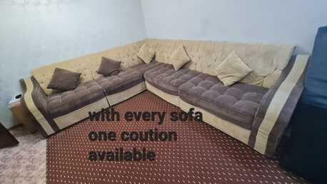 Riyadh, Furniture, SAR 250,  Sofa Set 5 Seaters