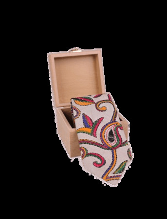 Mumbai, Clothing & Accessories, Buy Elegant Ikat Silk Tie Online For Modern Men