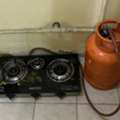 SAR 280,  Gas Cylinder And Stove And Regulator And Hose