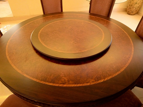Jeddah, Furniture, SAR 1100,  Wooden Premium Dining Table With 8 Pcs With Chair