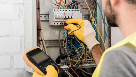 New York, Construction, MK Electric Man