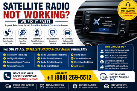 New York, Business, SiriusXM Radio App Issues? Call +1 (888) 269-5512 For Help