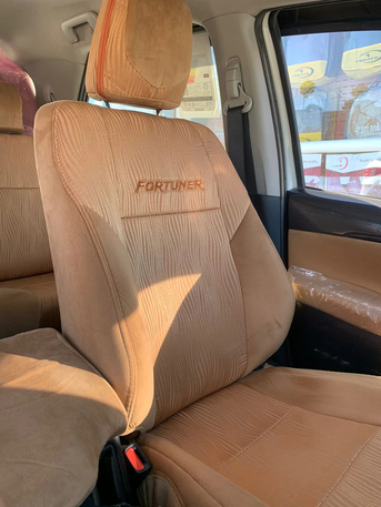 Jubail, Vehicles, Cars & Trucks , SAR 120,  Toyota Fortuner,  2016,  Automatic,  11 KM,  Used Seat Cover Full Set For Type 3 Model Fortuner ( To 2020)