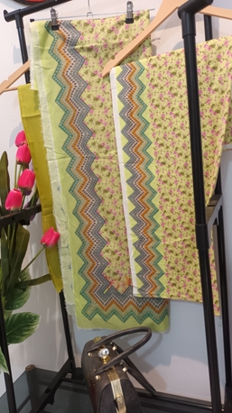 Khobar, Clothing & Accessories, SAR 70,  Pakistani Lawn 3pc Unstitched