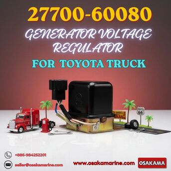 Jakarta, Auto Parts, IDR 99999,  27700-60080 Generator Voltage Regulator Assy For Toyota Land Cruiser 40/45/55 Series