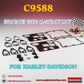 Jakarta, Boats, IDR 99999,  C9588 Rocker Box Gasket Set &ndash; Harley-Davidson Twin Cam Replacement Gasket Kit (1999&ndash;2017)