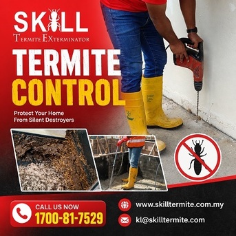 Kuala Lumpur, Pest Control, Trusted Termite Control Experts For Safer Homes In KL