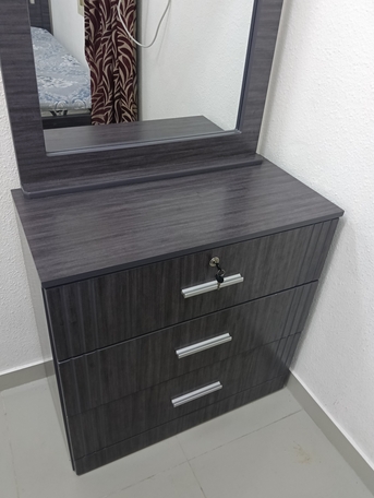 Khobar, Household Items, SAR 1700,  NEW BED WITH MATTRESS WARDROBE AND DRESSING TABLE