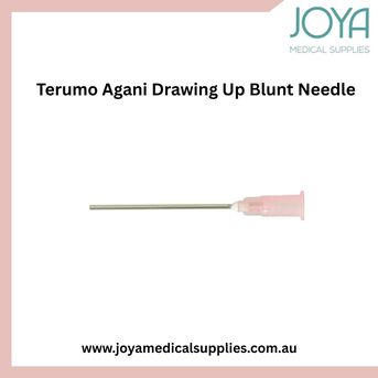 Sydney, Health & Beauty Items, Terumo Agani Drawing Up Blunt Needle 8G X 38mm 90 Degree Pink - Joya Medical Supplies