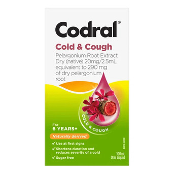 Sydney, Health & Beauty Items, AUD 21,  Buy Codral Cold & Cough Pelargonium Root 100ml Australia