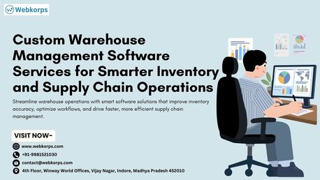 Indore, Software Development, Custom Warehouse Management Software Services For Smarter Inventory And Supply Chain Opera