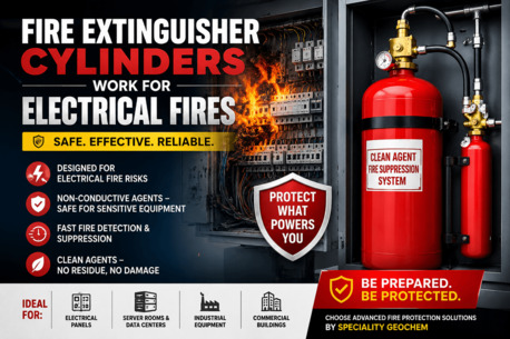 Mumbai, Materials, INR 1,  Fire Extinguisher Cylinders For Electrical Fires | Advanced Electrical Fire Protection Sol