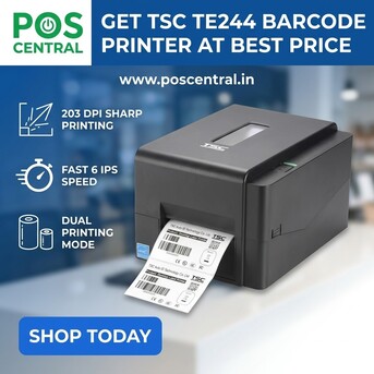 Noida, Computers, INR 13399,  Buy TSC TE244 Barcode Printer 203 Dpi USB Fast 6 Ips Today