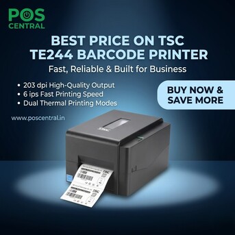 Noida, Computers, INR 13399,  Buy TSC TE244 Barcode Printer 203 Dpi USB Fast 6 Ips Today