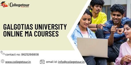 Lucknow, Lessons Offered, Galgotias University Online Ma Courses