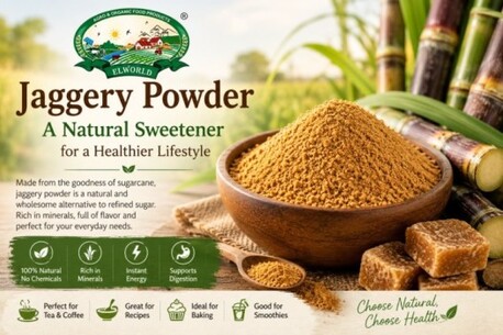 Noida, Food, INR 95,  Jaggery Powder A Natural Sweetener For A Healthier Lifestyle