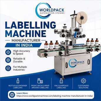 Mumbai, Industrial Machinery, INR 300000,  Labelling Machine Manufacturer In India