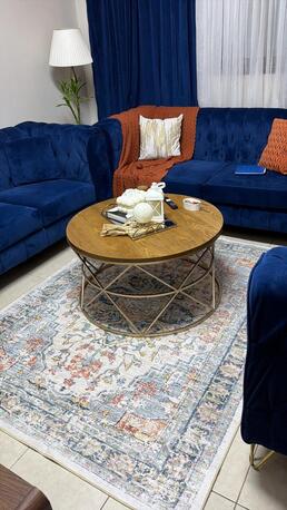 Al Jubail Al Balad, Furniture, SAR 1000,  Sofa Set 3 Pcs 3 Pcs With Table And Curtain