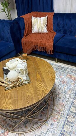 Al Jubail Al Balad, Furniture, SAR 1000,  Sofa Set 3 Pcs 3 Pcs With Table And Curtain