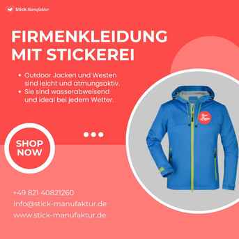 Berlin, Business, Firmenkleidung Mit Stickerei