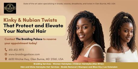 New York, Beautician, Kinky & Nubian Twists That Protect And Elevate Your Natural Hair