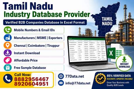 Chennai, Marketing, 87900 Chennai / Tamil Nadu Industry Database