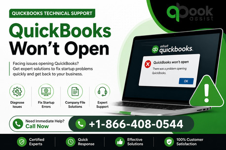New York, Accounting, QuickBooks Won&rsquo;t Open? Fix Startup And Loading Issues