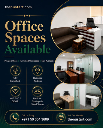 Dubai, Offices, AED 15500,  Dubai Office Space With Furnished Setup & Ejari