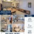 BHD 380/month,  Furnished,  2 BR,  120 Sq. Meter,  Beautiful 2 BR FF Apartment With Balcony & WIFI For Rent