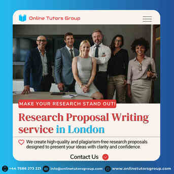 London, Writing, Research Proposal Writing Service In London, UK
