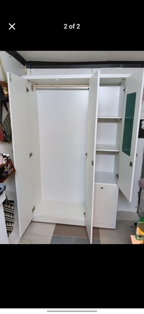 Riyadh, Household Items, SAR 11,  Single Bedframe With Mattress & 2 Door / 3 Door Cabinets Available  Single Bedframe