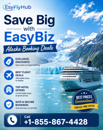 New York, Travel, Save Big With EasyBiz Alaska Booking Deals +1-855-867-4428