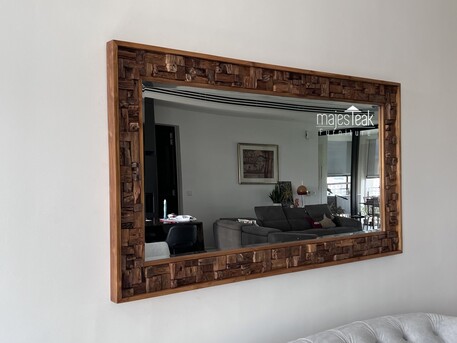 Kuala Lumpur, Furniture, MYR 2500,  Teak Reclaimed Wall Mirror