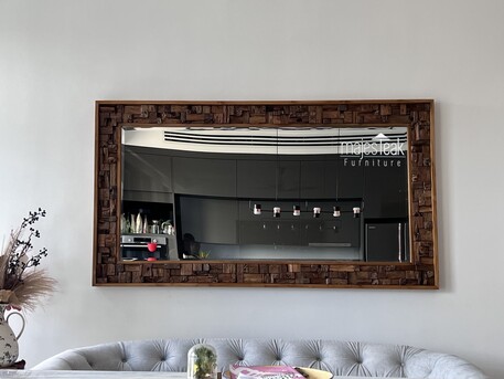Kuala Lumpur, Furniture, MYR 2500,  Teak Reclaimed Wall Mirror