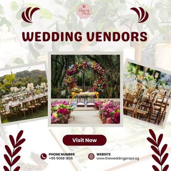 Singapore, Event Planning, Wedding Vendors For Personalised Wedding Experiences In Singapore