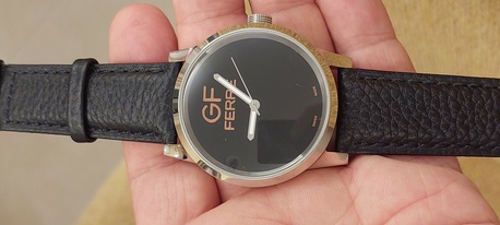 Riyadh, Watches, SAR 590,  GF Watch Big Dial 42mm For Men Original Swiss Made 590 Riyals