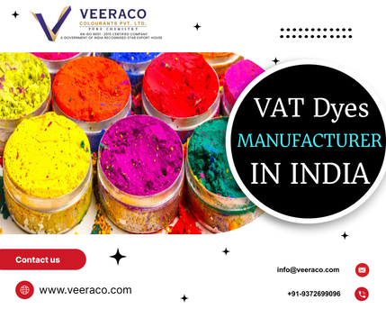 Mumbai, Business, Reliable VAT Dyes Manufacturer In India &ndash; Veeraco Colourants