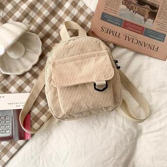 New York, Appliances, USD 25,  Buy Women&rsquo;s Corduroy Mini Backpack Online At Best Price
